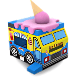 Ice cream bounce house