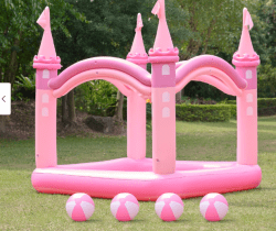 Toddler girls water world pink